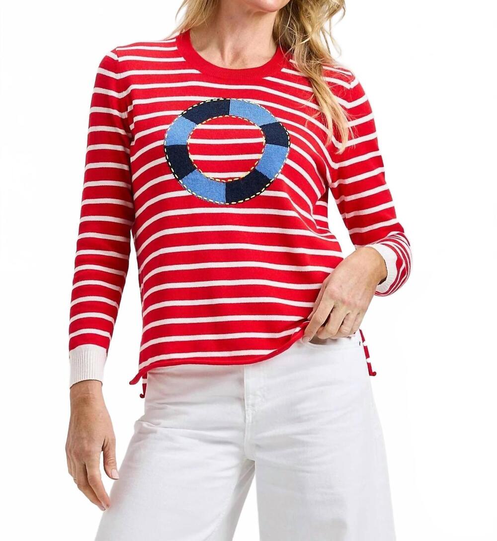 NEW ZAKET & PLOVER oh buoy sweater in red